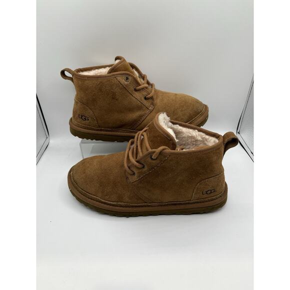 Ugg Men’s Neumal Chukka Boot Chestnut Brown Size 9 - Picture 1 of 9